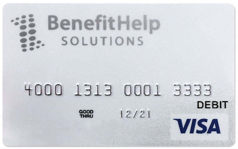 white debit card